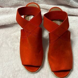 Size 7.5 Red Espadrilles Reaction by Kenneth Cole